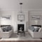 Ekena Millwork Terrones Butterfly Medallion (Canopies up to 3 7/8"), 17 7/8"OD x 3 7/8"ID x 1"P, Stone Hearth CM17TSSHC - alternate 2